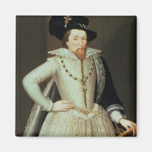 Aimant James I, portrait mi-long