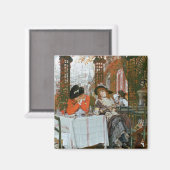 Aimant James Jacques Joseph Tissot | Un déjeuner (Recto/Verso)