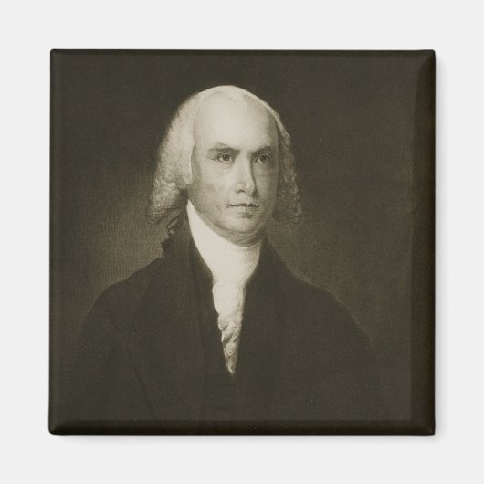 Aimant James Madison, 4e président des États-Unis (Devant)