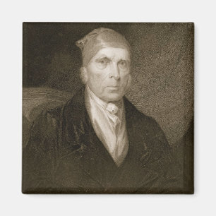 Aimant James Madison a vieilli 82, gravé par Thomas B.