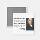 Aimant James Madison Citation 4b (Recto/Verso)