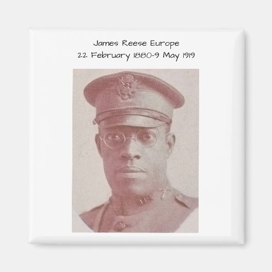 Aimant James Reese Europe (Devant)