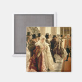 Aimant James Tissot | La femme de la mode, 1883-5 (Recto/Verso)