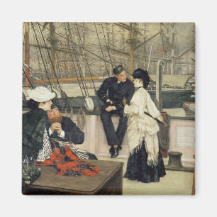 Aimant James Tissot le capitaine et le compagnon, 1873