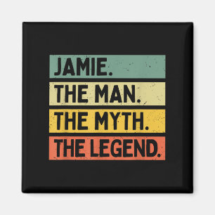 Aimant Jamie L'Homme Le Mythe La Légende Drôle Personaliz