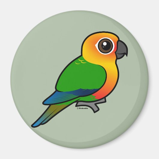 Aimant Jandaya Parakeet Birdorable (Devant)