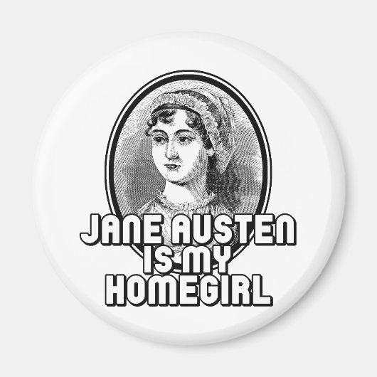 Aimant Jane Austen (Devant)