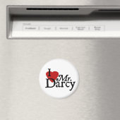 Aimant Jane Austen J'AIME M. Darcy (In Situ (Lave-vaisselle))