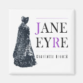 Aimant Jane Eyre à Cape et Bonnet (Devant)