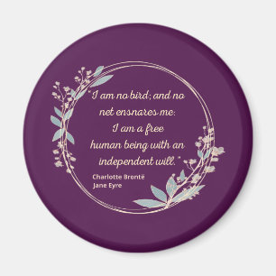 Aimant Jane Eyre Citation II - Style mignon