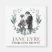 Aimant Jane Eyre et Edward Rochester avec Wreath (Devant)