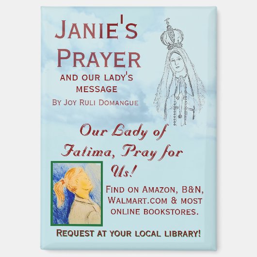 Aimant Janie's Prayer Promotional (Recto)