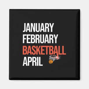 Aimant Janvier Février Basket-ball Avril Mars College