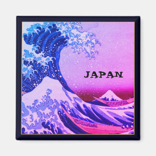 Aimant Japon & Art japonais / Grande vague au large de Ka