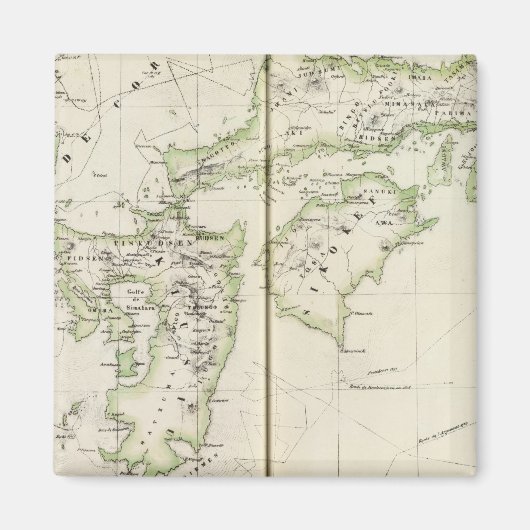 Aimant Japon, Asie 75 (Devant)