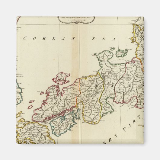 Aimant Japon, Corée (Devant)