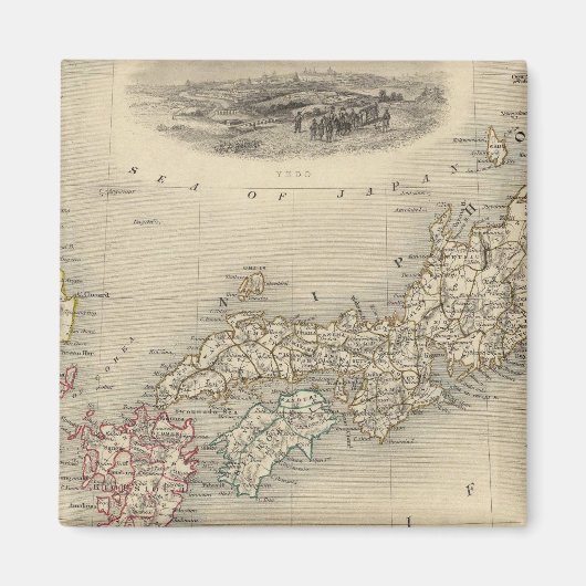 Aimant Japon et Corea (Devant)