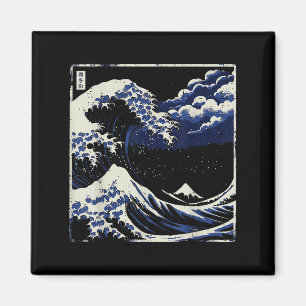 Aimant Japon Grande vague au large de Kanagawa Ukiyo-e Ar