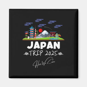 Aimant Japon Voyage 2025 Ici Nous Venons Matching Team Tr