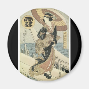 Aimant japonais antique d'art