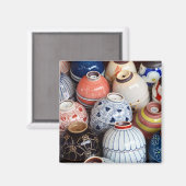 Aimant Japonais Bowls : Tokyo (Recto/Verso)