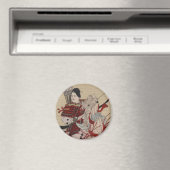 Aimant Japonais Ukiyo-e Hangakujo par Yoshitoshi (In Situ (Lave-vaisselle))