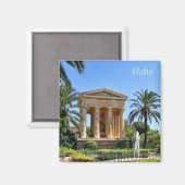 Aimant Jardin à Malte à La Valette (Recto/Verso)