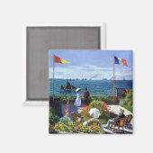 Aimant Jardin à Sainte-Adresse de Claude Monet (Recto/Verso)
