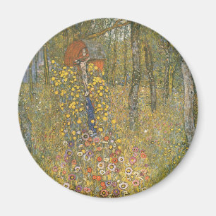 Aimant Jardin agricole avec Crucifix (par Gustav Klimt)