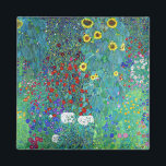 Aimant Jardin agricole avec tournesols, Gustav Klimt<br><div class="desc">Gustav Klimt (14 juillet 1862 - 6 février 1918) était un peintre symboliste autrichien et l'un des membres les plus importants du mouvement de sécession de Vienne. Klimt est réputé pour ses peintures, ses peintures murales, ses croquis et autres objets d'art. En plus de ses oeuvres figuratives, qui comprennent des...</div>