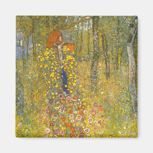 Aimant Jardin agricole Gustav Klimt avec Crucifix