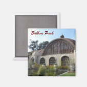 Aimant Jardin botanique du Balboa Park -San Diego (Recto/Verso)