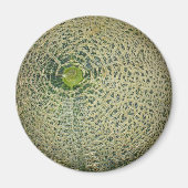 Aimant Jardin Cantaloupe frais (Devant)
