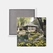 Aimant Jardin chinois (Recto/Verso)