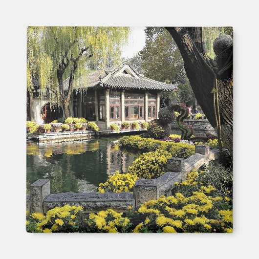 Aimant Jardin chinois (Devant)