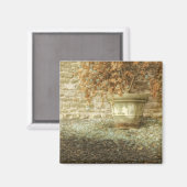 Aimant Jardin d'automne rustique (Recto/Verso)