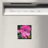 Aimant Jardin de fleurs d'hibiscus et d'amis (In Situ (Lave-vaisselle))