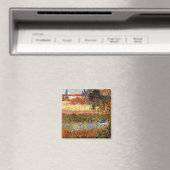 Aimant Jardin de fleurs (F430) Van Gogh Art (In Situ (Lave-vaisselle))