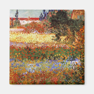 Aimant Jardin de fleurs (F430) Van Gogh Art