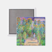 Aimant Jardin de l'artiste, Monet (Recto/Verso)