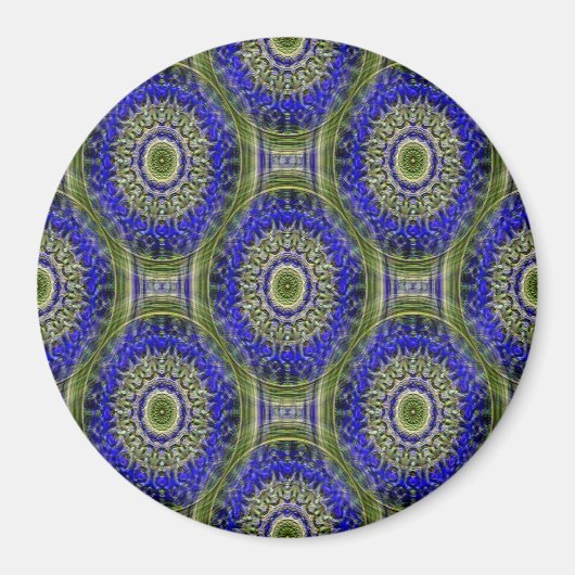 Aimant Jardin de l'Hyacinthe des raisins...... (Devant)