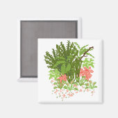 Aimant jardin de pièges à mouches (Recto/Verso)