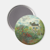 Aimant Jardin des artistes de Monet dans Peinture d'Argen (Recto/Verso)