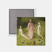 Aimant Jardin des délices terrestres, XVe siècle (Recto/Verso)