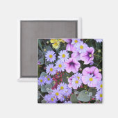 Aimant Jardin des fleurs (Recto/Verso)
