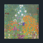 Aimant Jardin des fleurs (par Gustav Klimt)<br><div class="desc">Ce dessin présente une peinture de l'artiste autrichien Gustav Klimt (1862-1918). C'est une représentation d'un beau jardin fleuri dans le style typiquement impressionniste de Klimt. Les fleurs ont presque l'air d'être débordantes, et il est impossible de ne pas se sentir soulagé par leur beauté. L'oeuvre originale a été achevée en...</div>
