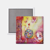 AIMANT JARDIN DES OMBRES PERDUES - FAERY ET BUTTERFLIES (Recto/Verso)