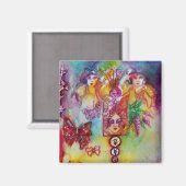 AIMANT JARDIN DES OMBRES PERDUES - FAERY ET BUTTERFLIES (Recto/Verso)