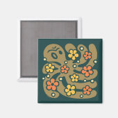 Aimant Jardin des poulpes (Recto/Verso)
