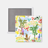 Aimant Jardin d'été (Recto/Verso)